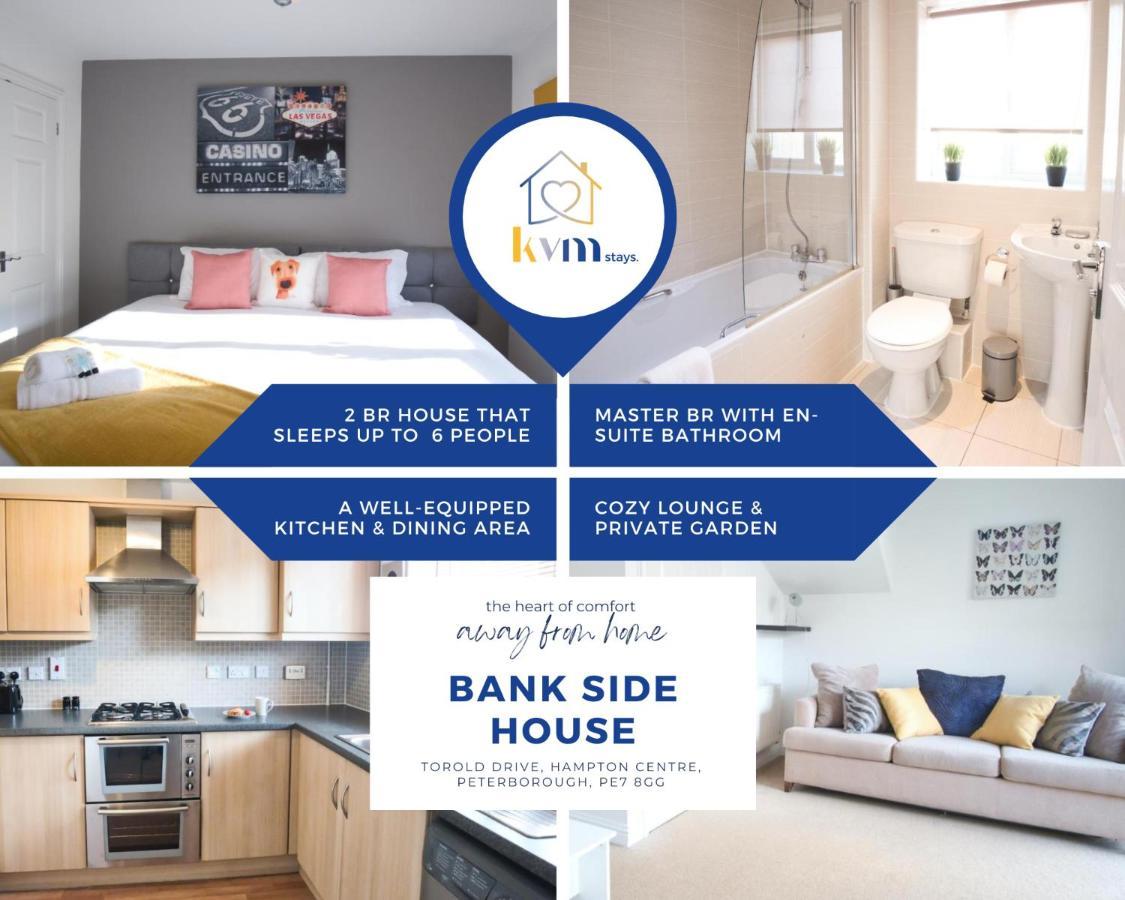 Bank Side House By Kvm Stays Peterborough Ngoại thất bức ảnh